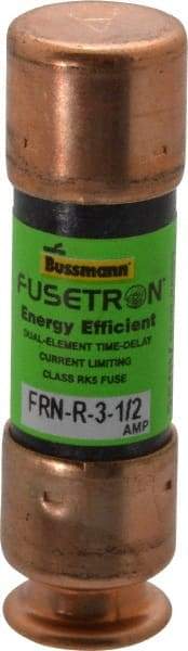 Cooper Bussmann - 125 VDC, 250 VAC, 3.5 Amp, Time Delay General Purpose Fuse - Fuse Holder Mount, 50.8mm OAL, 20 at DC, 200 (RMS) kA Rating, 9/16" Diam - Eagle Tool & Supply