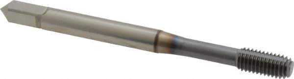 OSG - M5x0.80 Metric Coarse D4 Thread Limit Modified Bottoming Thread Forming Tap - Powdered Metal High Speed Steel, TiCN Finish, 2-3/8" OAL, 7/8" Thread Length, Right Hand Thread, Series EXOTAP NRT - Eagle Tool & Supply