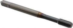 OSG - M5x0.80 Metric Coarse D7 Thread Limit Modified Bottoming Thread Forming Tap - Powdered Metal High Speed Steel, TiCN Finish, 2-3/8" OAL, 7/8" Thread Length, Right Hand Thread, Series EXOTAP NRT - Eagle Tool & Supply