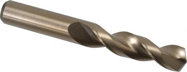 Cleveland - 33/64" 135° Parabolic Flute Cobalt Screw Machine Drill Bit - Eagle Tool & Supply