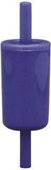 Parker - 1/4" Outlet, 125 Max psi, Inline Filters, Regulators & Lubricators - 7.3 CFM, Disposable Gas or Liquid Filter, 3-1/4" Long - Eagle Tool & Supply