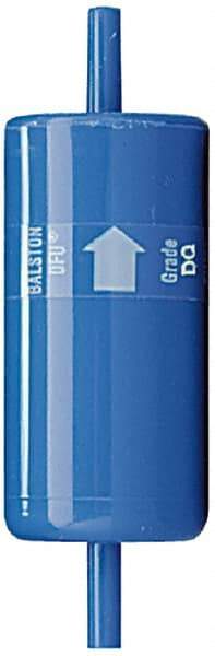 Parker - 1/4" Outlet, 125 Max psi, Inline Filters, Regulators & Lubricators - 14.6 CFM, Disposable Gas or Liquid Filter, 4-1/2" Long - Eagle Tool & Supply