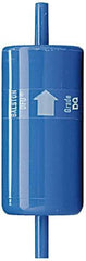 Parker - 1/4" Outlet, 125 Max psi, Inline Filters, Regulators & Lubricators - 14.6 CFM, Disposable Gas or Liquid Filter, 4-1/2" Long - Eagle Tool & Supply