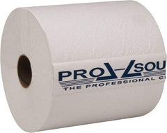 PRO-SOURCE - Hard Roll of 1 Ply White Paper Towels - 8" Wide, 800' Roll Length - Eagle Tool & Supply