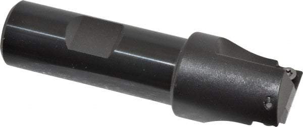 Kennametal - 1" Cut Diam, 0.28" Max Depth of Cut, 3/4" Shank Diam, 3-1/4" OAL, Indexable Square Shoulder End Mill - SDEB 2615. Inserts, Weldon Shank, 0° Lead Angle - Eagle Tool & Supply