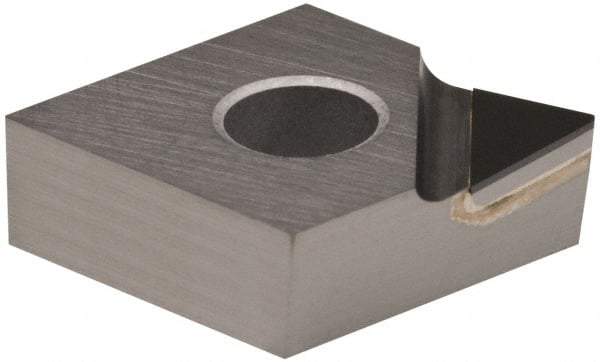 Hertel - HT-CNMX431 Grade HT420CD Polycrystalline Diamond (PCD) Turning Insert - Uncoated, Diamond, 1/2" Inscr Circle, 3/16" Thick, 1/64" Corner Radius - Eagle Tool & Supply