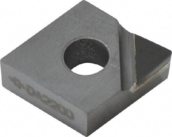 Sumitomo - NF-CNMX431 Grade DA2200 Polycrystalline Diamond (PCD) Turning Insert - Uncoated, 80° Diamond, 1/2" Inscr Circle, 3/16" Thick, 1/64" Corner Radius - Eagle Tool & Supply