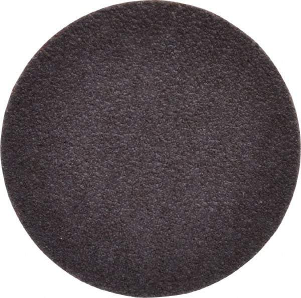 Norton - 2" Diam, 60 Grit Aluminum Oxide Adhesive PSA Disc - Coarse Grade, Brown, X Weighted Backing, Flexible - Eagle Tool & Supply