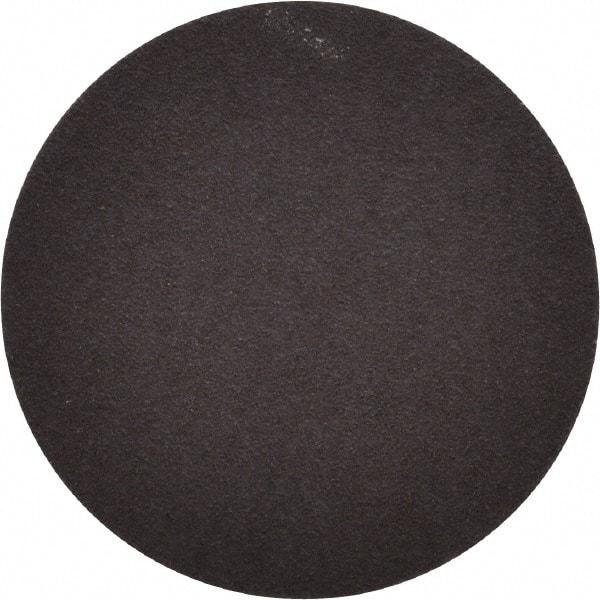 Norton - 3" Diam, 100 Grit Aluminum Oxide Adhesive PSA Disc - Medium Grade, Brown, X Weighted Backing, Flexible - Eagle Tool & Supply