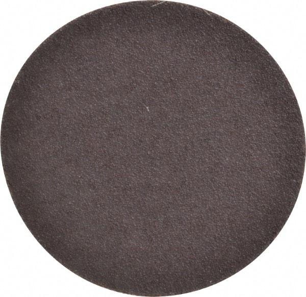 Norton - 5" Diam, 40 Grit Aluminum Oxide Adhesive PSA Disc - Very Coarse, Maroon, X Weighted Cloth Backing, Flexible - Eagle Tool & Supply