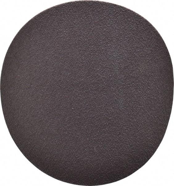 Norton - 6" Diam, 80 Grit Aluminum Oxide Adhesive PSA Disc - Coarse Grade, Brown, X Weighted Backing, Flexible - Eagle Tool & Supply