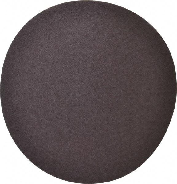 Norton - 8" Diam, 60 Grit Aluminum Oxide Adhesive PSA Disc - Coarse Grade, Maroon, X Weighted Backing, Flexible - Eagle Tool & Supply
