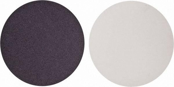 Norton - 10" Diam, 36 Grit Aluminum Oxide Adhesive PSA Disc - Very Coarse, Brown, X Weighted Cloth Backing, Flexible - Eagle Tool & Supply