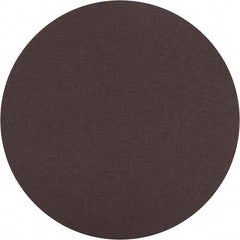 Norton - 10" Diam, 100 Grit Aluminum Oxide Adhesive PSA Disc - Medium Grade, Brown, X Weighted Backing, Flexible - Eagle Tool & Supply