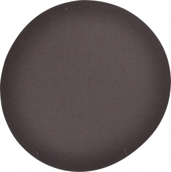 Norton - 12" Diam, 80 Grit Aluminum Oxide Adhesive PSA Disc - Coarse Grade, Brown, X Weighted Backing, Flexible - Eagle Tool & Supply