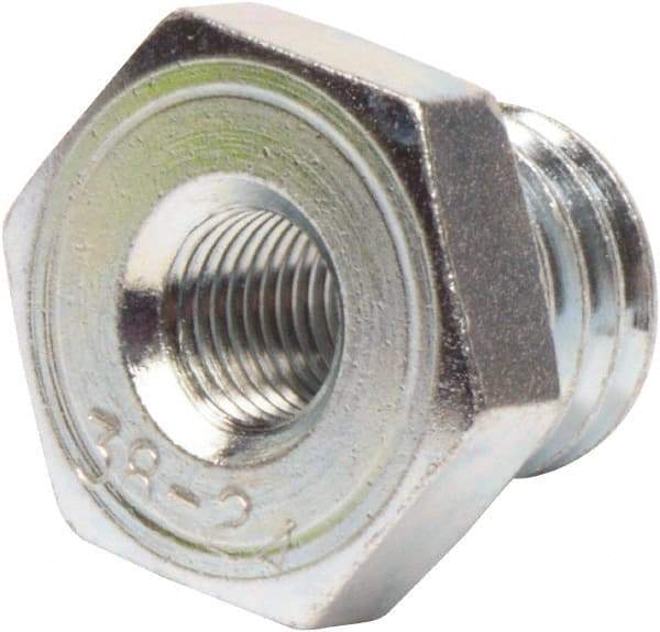 Weiler - 5/8-11 to 3/8-24 Wire Wheel Adapter - Metal Adapter - Eagle Tool & Supply