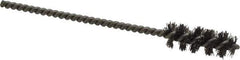Weiler - 3/8" Diam Helical Steel Tube Brush - 0.008" Filament Diam, 1" Brush Length, 3-1/2" OAL, 1/8" Diam Stainless Steel Shank - Eagle Tool & Supply