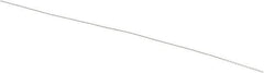 Weiler - 0.03" Diam Helical Nylon Tube Brush - 0.012" Filament Diam, 1/2" Brush Length, 4" OAL, 0.015" Diam Shank - Eagle Tool & Supply
