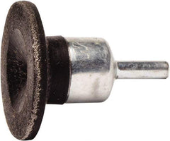 Weiler - Crimped, End Brushes - 1-3/4" .006 WIRE ENCPSLTD FALRED ENDBRUSH - Eagle Tool & Supply