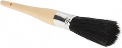 Weiler - 1-1/8" Oval Sash Brush - 2-1/4" Bristle Length - Eagle Tool & Supply