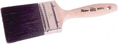 Weiler - 3" Flat Hog Wall Brush - 3-1/4" Bristle Length, 10" Wood Beavertail Handle - Eagle Tool & Supply