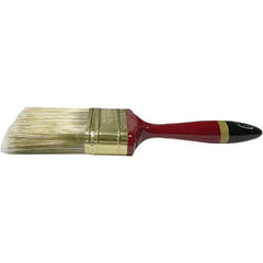 Weiler - 3" Flat Nylon/Polyester Varnish Brush - 3" Bristle Length, 7-1/8" Poly Foam Handle - Eagle Tool & Supply