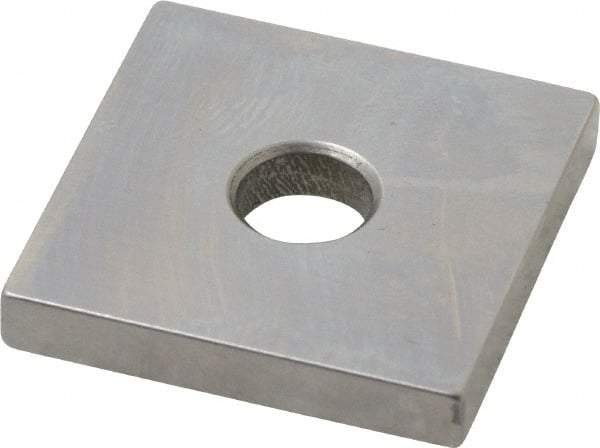 Mitutoyo - 0.147" Square Steel Gage Block - Accuracy Grade 0, Includes Certificate of Inspection - Eagle Tool & Supply