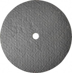 Norton - 3" 36 Grit Aluminum Oxide Cutoff Wheel - 1/16" Thick, 1/4" Arbor, 25,465 Max RPM, Use with Die Grinders - Eagle Tool & Supply