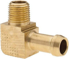 Eaton - 1/8 Barbed Thread 90° Male Elbow - Brass - Eagle Tool & Supply