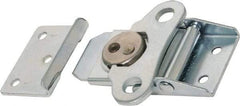 Value Collection - 3.43" Long x 2-3/4" Wide x 0.670" High, Draw Latch - Steel, with Zinc Plate, Bright Chromate Dip Finish - Eagle Tool & Supply