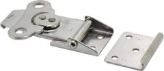 Value Collection - 3.43" Long x 2-3/4" Wide x 0.67" High, Draw Latch - Stainless Steel, with Natural Finish - Eagle Tool & Supply