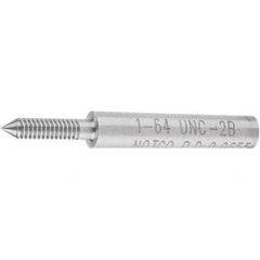 SPI - #1-64, Class 2B, Single End Plug Thread No Go Gage - Steel, Size 000 Handle Not Included - Eagle Tool & Supply