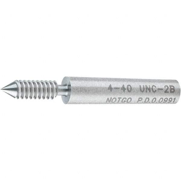 SPI - #4-40, Class 2B, Single End Plug Thread No Go Gage - Steel, Size 00 Handle Not Included - Eagle Tool & Supply