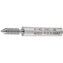 SPI - #4-40, Class 3B, Single End Plug Thread No Go Gage - Steel, Size 00 Handle Not Included - Eagle Tool & Supply