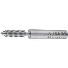 SPI - #4-48, Class 2B, 3B, Single End Plug Thread Go Gage - Steel, Size 00 Handle Not Included - Eagle Tool & Supply