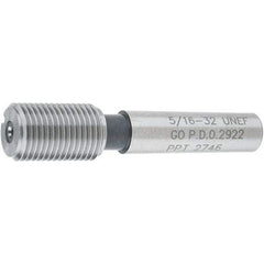 SPI - 5/16-32, Class 2B, 3B, Single End Plug Thread Go Gage - Steel, Size 1 Handle Not Included - Eagle Tool & Supply