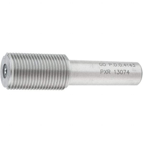 SPI - 7/16-28, Class 2B, 3B, Single End Plug Thread Go Gage - Steel, Size 2 Handle Not Included - Eagle Tool & Supply