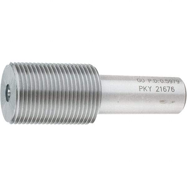 SPI - 5/8-24, Class 2B, 3B, Single End Plug Thread Go Gage - Steel, Size 3 Handle Not Included - Eagle Tool & Supply