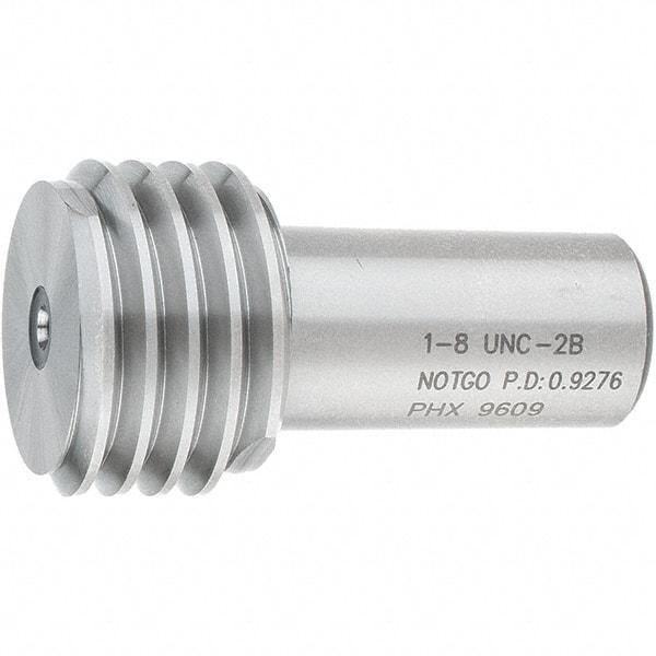 SPI - 1-8, Class 2B, Single End Plug Thread No Go Gage - Steel, Size 4 Handle Not Included - Eagle Tool & Supply