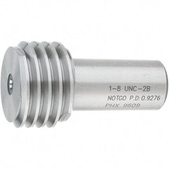SPI - 1-8, Class 2B, Single End Plug Thread No Go Gage - Steel, Size 4 Handle Not Included - Eagle Tool & Supply