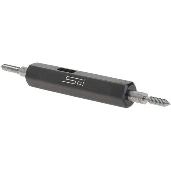 SPI - #2-56, Class 3B, Double End Plug Thread Go/No Go Gage - Steel, Size 000 Handle Included - Eagle Tool & Supply