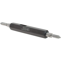 SPI - #4-40, Class 2B, Double End Plug Thread Go/No Go Gage - Steel, Size 00 Handle Included - Eagle Tool & Supply