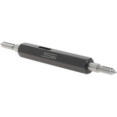SPI - #5-40, Class 2B, Double End Plug Thread Go/No Go Gage - Steel, Size 00 Handle Included - Eagle Tool & Supply
