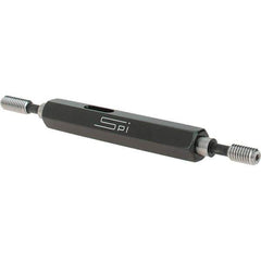 SPI - #8-36, Class 2B, Double End Plug Thread Go/No Go Gage - Steel, Size 0 Handle Included - Eagle Tool & Supply