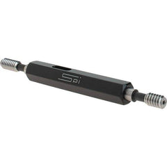 SPI - #10-24, Class 3B, Double End Plug Thread Go/No Go Gage - Steel, Size 0 Handle Included - Eagle Tool & Supply