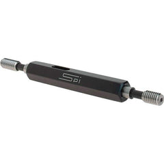 SPI - #10-32, Class 2B, Double End Plug Thread Go/No Go Gage - Steel, Size 0 Handle Included - Eagle Tool & Supply