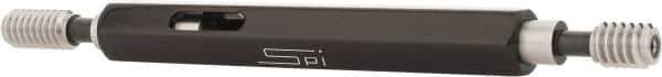 SPI - 1/4-20, Class 2B, Double End Plug Thread Go/No Go Gage - Steel, Size 1 Handle Included - Eagle Tool & Supply