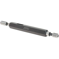 SPI - 1/4-28, Class 3B, Double End Plug Thread Go/No Go Gage - Steel, Size 1 Handle Included - Eagle Tool & Supply