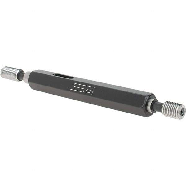 SPI - 1/4-32, Class 2B, Double End Plug Thread Go/No Go Gage - Steel, Size 1 Handle Included - Eagle Tool & Supply