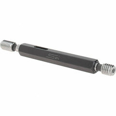 SPI - 5/16-18, Class 2B, Double End Plug Thread Go/No Go Gage - Steel, Size 1 Handle Included - Eagle Tool & Supply